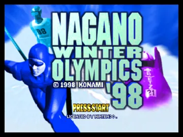 Nagano Winter Olympics '98 (Europe) screen shot title